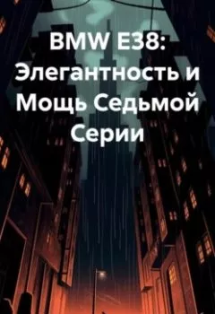 Аудиокнига - BMW E38: Элегантность и Мощь Седьмой Серии. Владислав Савин - слушать в Litvek
