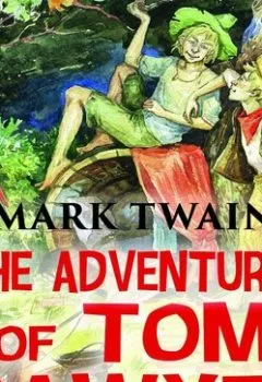 Обложка книги - The Adventures of Tom Sawyer - Марк Твен