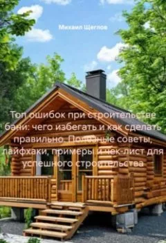 Аудиокнига - Топ ошибок при строительстве бани: чего избегать и как сделать правильно. Полезные советы, лайфхаки, примеры и чек-лист для успешного строительства.. Михаил Щеглов - слушать в Litvek