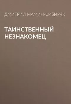 Обложка книги - Таинственный незнакомец - Дмитрий Мамин-Сибиряк