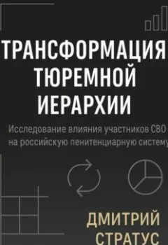 Аудиокнига - ТРАНСФОРМАЦИЯ – РЕЦЕПТ ТЮРЕМНОЙ ИЕРАРХИИ: Исследование участников СВО на российскую пенитенциарную систему. Дмитрий Стратус - слушать в Litvek