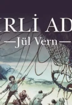 Обложка книги - Sirli ada - Жюль Верн