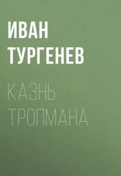 Обложка книги - Казнь Тропмана - Иван Тургенев