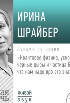 Обложка книги - Лекция «Квантовая физика, ускорители, черные дыры и частица Бога: что нам надо про это знать» - Ирина Шрайбер