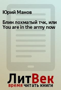 Книга - Блин лохматый тчк, или You are in the army now. Юрий Манов - прочитать в Litvek