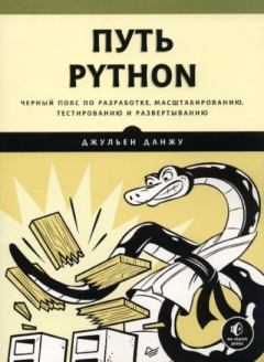 Обложка книги - Путь Python. Черный пояс по разработке, масштабированию, тестированию и развертыванию - Джульен Данжу