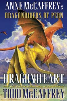 Обложка книги - Сердце дракона - Тодд Маккефри