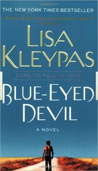 Обложка книги - Голубоглазый дьявол - Лиза Клейпас