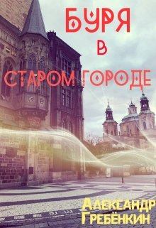 Обложка книги - Буря в старом городе - Александр Гребенкин