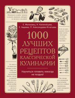 Книга - 1000 лучших рецептов классической кулинарии. Елена Ивановна Молоховец - читать в Litvek