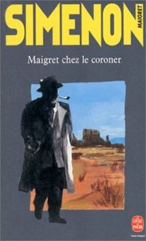 Обложка книги - Мегрэ у коронера - Жорж Сименон