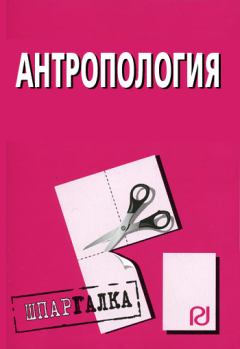Обложка книги - Антропология: Шпаргалка -  Коллектив авторов
