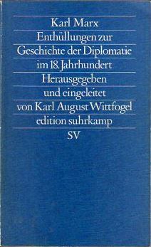 Обложка книги - Разоблачения дипломатической истории XVIII века - Карл Маркс