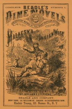 Обложка книги - Малеска - индейская жена белого охотника - Энн София Стивенс