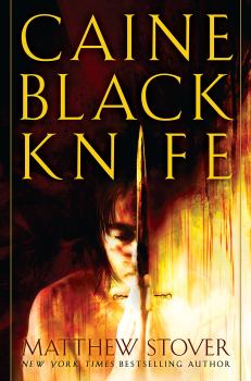 Обложка книги - Кейн Черный Нож - Мэтью Стовер