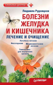 Обложка книги - Болезни желудка и кишечника: лечение и очищение - Людмила Рудницкая