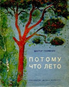 Обложка книги - Потому что лето - Виктор Владимирович Голявкин