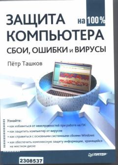 Книга - Защита компьютера на 100%: сбои, ошибки и вирусы. Петр Андреевич Ташков - читать в Litvek