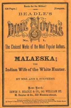 Обложка книги - Малеска — индейская жена белого охотника. Энн София Стивенс - Litvek