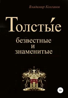 Книга - Толсты́е: безвестные и знаменитые. Владимир Алексеевич Колганов - читать в Litvek