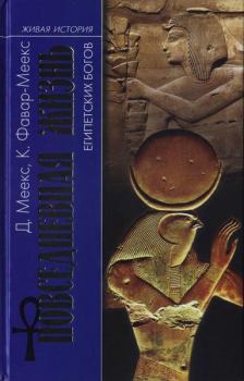 Обложка книги - Повседневная жизнь египетских богов - Димитри Меекс