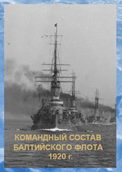 Обложка книги - Список командного состава Балтийского флота (вторая половина 1920 г.) -  Автор неизвестен
