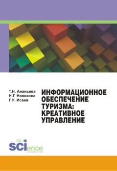 Обложка книги - Информационное обеспечение туризма: креативное управление - Татьяна Николаевна Ананьева