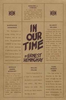 Обложка книги - В наше время - Эрнест Миллер Хемингуэй