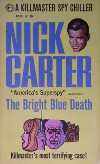 Обложка книги - Голубая смерть - Ник Картер