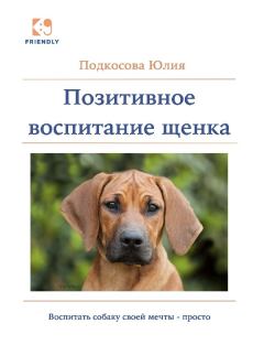 Обложка книги - Позитивное воспитание щенка - Юлия Подкосова