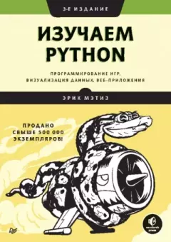Книга - Изучаем Python: программирование игр, визуализация данных, веб-приложения. Эрик Мэтиз - прочитать в Litvek