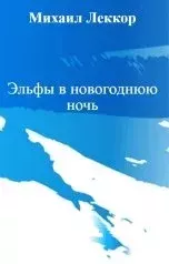 Обложка книги - эльфы в новогоднюю ночь - Михаил Леккор