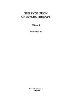 Книга - Эволюция психотерапии. Том 4. Коллектив авторов -- Психология - читать в Litvek