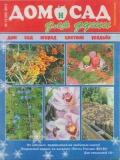 Обложка книги - Дом и сад для души 2012 №12(60) -  журнал Дом и сад для души