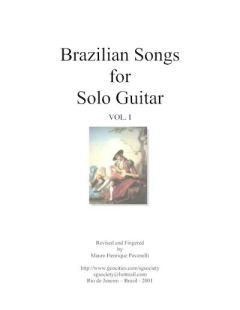 Книга - Brazilian Songs for Solo Guitar. Vol. I. Мауро Хенрике Паванелли (Гитарист) - прочитать в Litvek