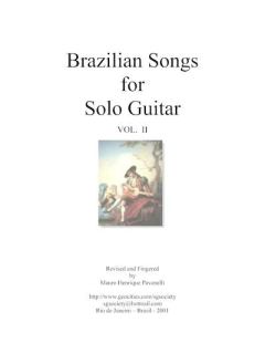 Книга - Brazilian Songs for Solo Guitar. Vol. II. Мауро Хенрике Паванелли (Гитарист) - читать в Litvek