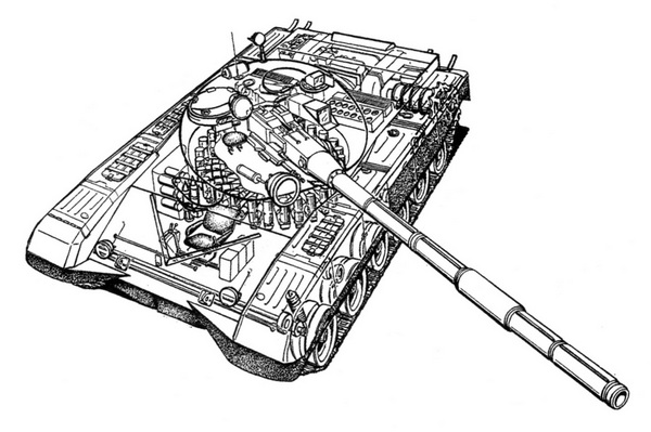 Танк Т-80. Иллюстрация № 6