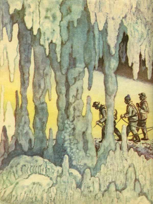   Под каменным небом. В глубинах пещер. Том IV. Иллюстрация № 7