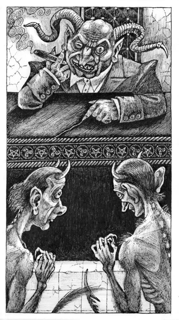 Карманник и дьявол. Иллюстрация № 2