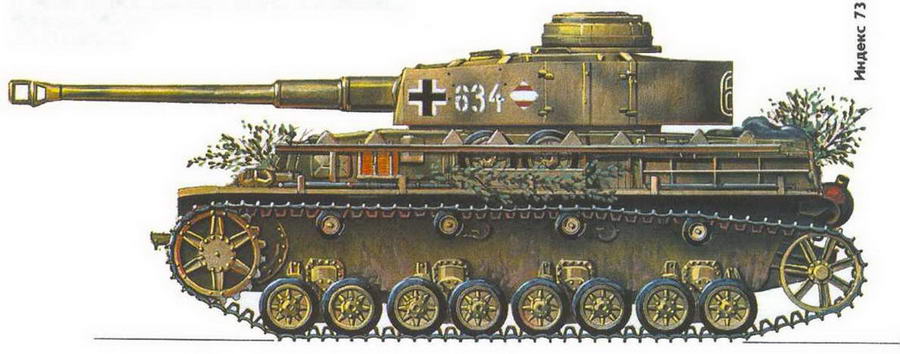 Средний танк Panzer IV. Иллюстрация № 77