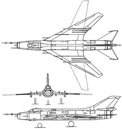 Сверхзвуковые самолеты. Иллюстрация № 372