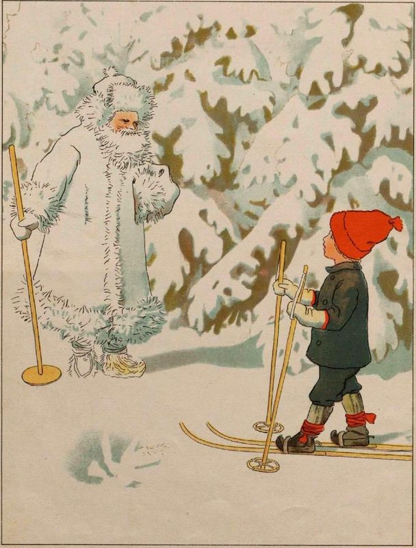 Тося на лыжах (Совр. орф.). Иллюстрация № 3