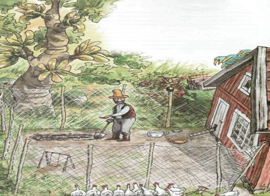 Переполох в огороде. Иллюстрация № 7