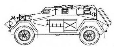 Бронетанковая техника Германии 1939 - 1945 (часть II) Бронеавтомобили, бронетранспортеры, тягачи и спецмашины. Иллюстрация № 6