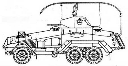 Бронетанковая техника Германии 1939 - 1945 (часть II) Бронеавтомобили, бронетранспортеры, тягачи и спецмашины. Иллюстрация № 9