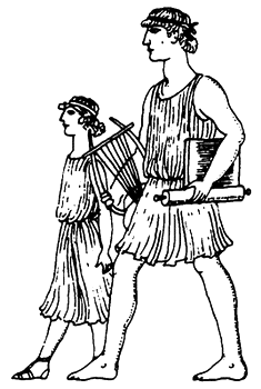 Всякий, даровитый или бездарный, должен учиться… Как воспитывали детей в Древней Греци. Иллюстрация № 1