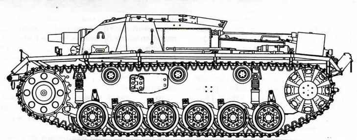 Штурмовое орудие Stug III. Иллюстрация № 5