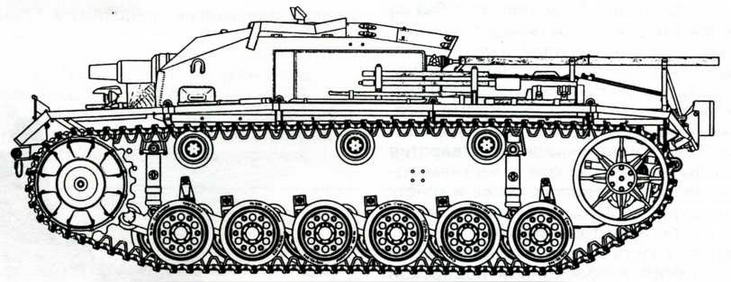 Штурмовое орудие Stug III. Иллюстрация № 6