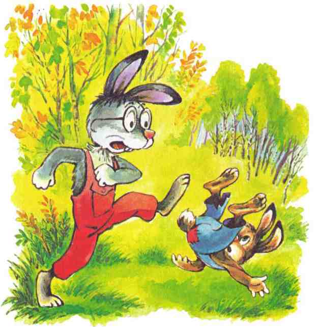 Три веселых зайца. Иллюстрация № 7