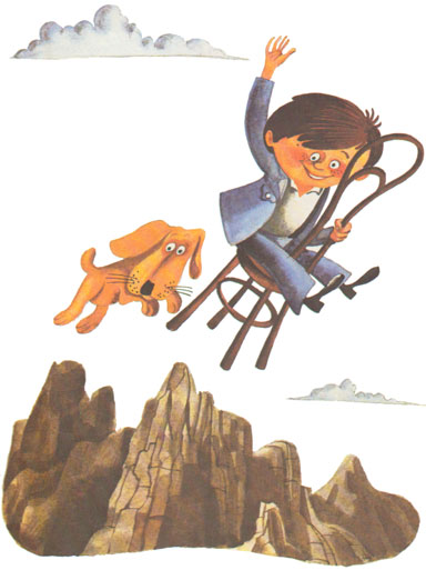 Необыкновенные приключения школьника Бобки, который изобрел летающий стул. Иллюстрация № 28